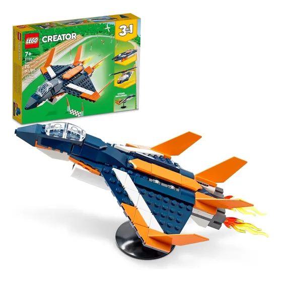 Avión Supersónico Que Se Transforma En Juguete Para Niños