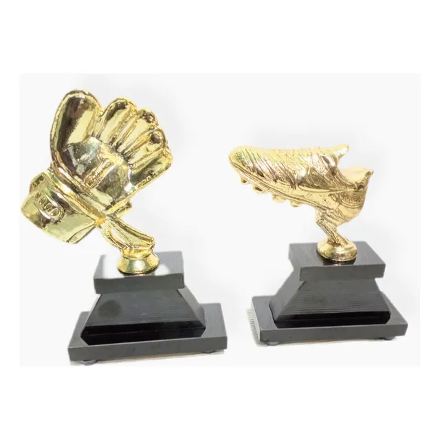 Trofeos De Futbol Campeón De Goleo Y Mejor Portero Mini