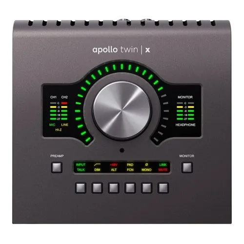 Interfaz Universal Audio Apollo Twin X Duo 220V negra