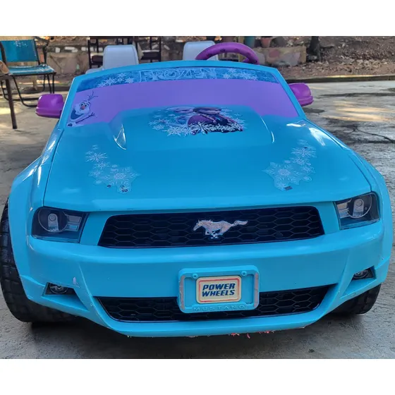 Carro Mustang Para Niños(@) Batería Reemplazar Funciona Bien