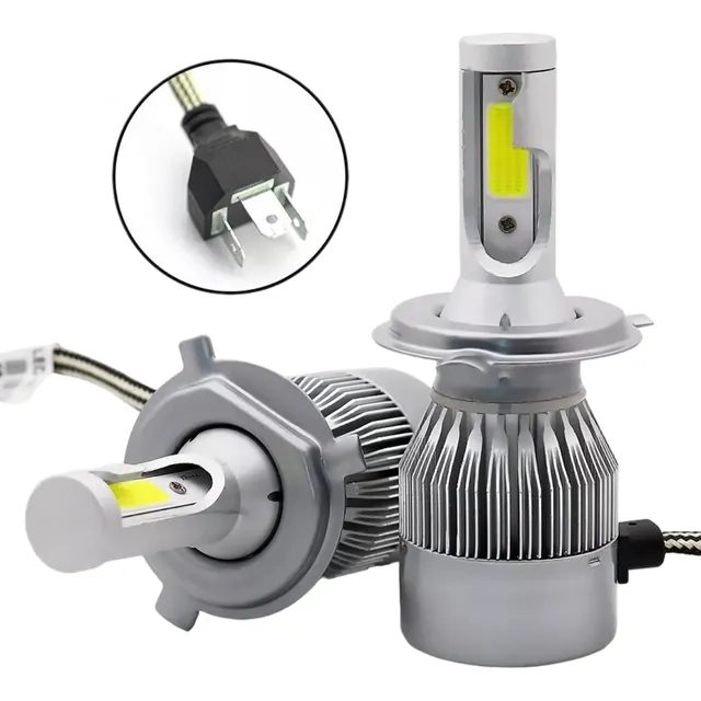 Kit Cree Led Fiat Uno Duna Siena Palio H4 Luz Alta/baja C6