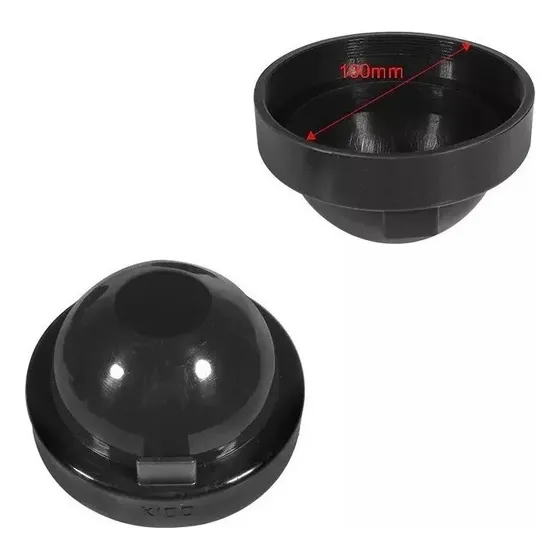 2 Tapas Capuchones Extendidos Universal Optica Cree Led