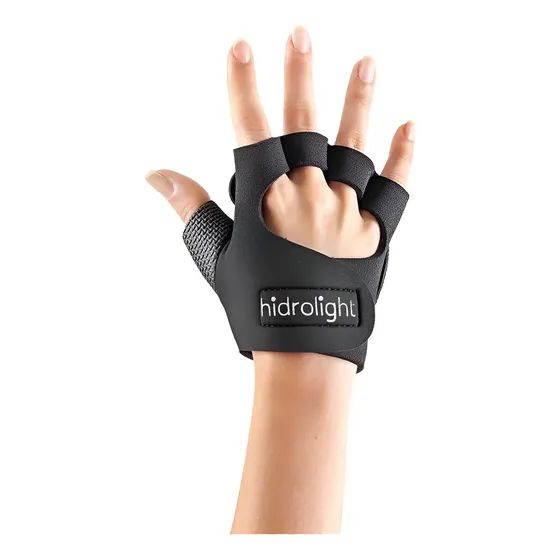Luva Academia Neoprene Musculação Qualidade Fitness Preto