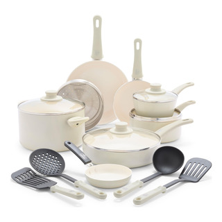 Juego De Utensilios De Cocina Greenlife Soft Grip, 16 Piezas Juego De Utensilios De Cocina Greenlife Soft Grip, 16 Piezas