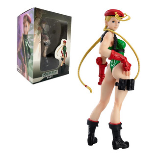 Action Figure Street Figther Cammy White 17cm Boneca Action Figure Street Figther Cammy White 17cm Boneca