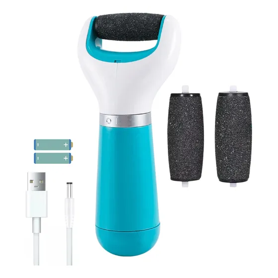 Exfoliador Pies Manos Electrónica Callo Lima Usb+2 Repuestos