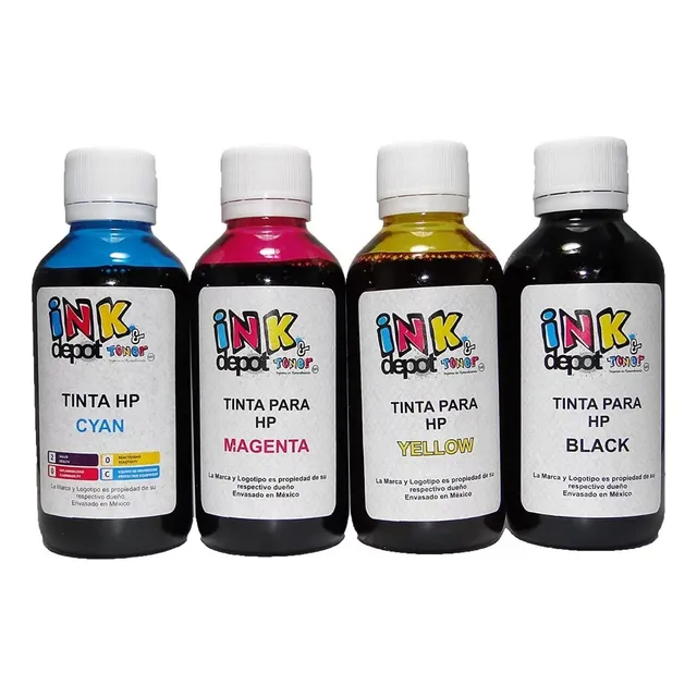 4 X 250 Tinta Premium Compatible Con Hp Gt51 Gt52