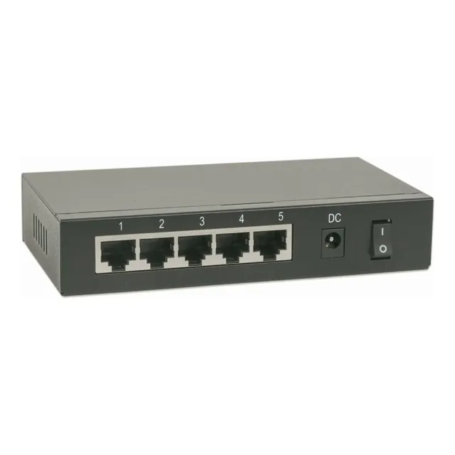 Intellinet Nic-2609 Poe Switch 5 Ptos Gb Desktop 30w/port,