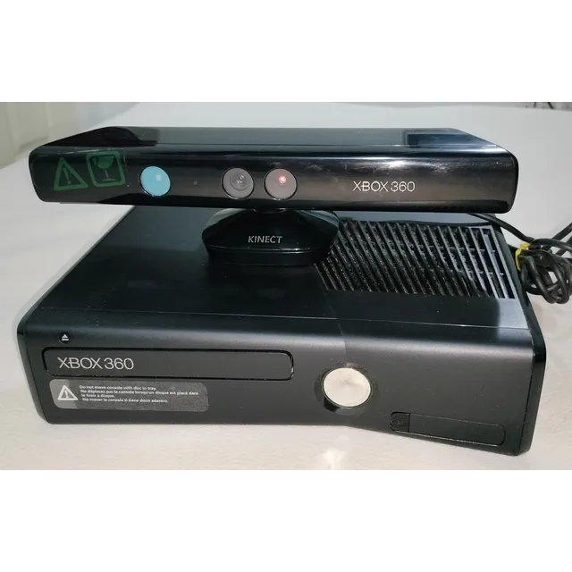 Xbox 360 S Con Kinect, Control, Juego, Conectores Y Cargador