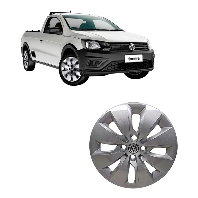  Calota Aro 15 Original Volkswagen Saveiro Robust G7