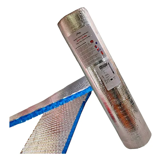 Aislante Térmico Reflex Plata 2 Lados 6.5mts X 1.22mts Ancho