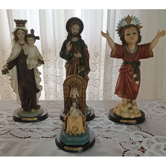 Juego De Imagenes Religiosas Santini Gold Usadas