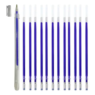 Caneta Magica Fantasma Apaga Com Calor 12 Refil Fantasminha Tinta Azul Exterior Transparente Caneta Magica Fantasma Apaga Com Calor 12 Refil Fantasminha Tinta Azul Exterior Transparente
