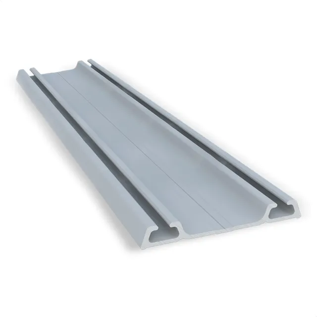 Trilho Inferior Rm-023 Para Porta De Correr 2mts Rometal
