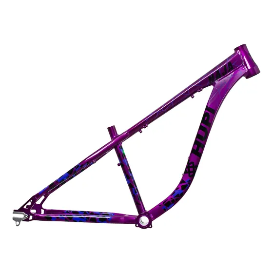 Quadro Hupi Naja V9 2025 Cor Roxo - Preto / Gancheira Horizontal Tamanho Del Quadro M