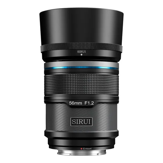Lente Sirui 56mm F/1.2 Sniper Auto Foco Fujifilm X Cor Preto