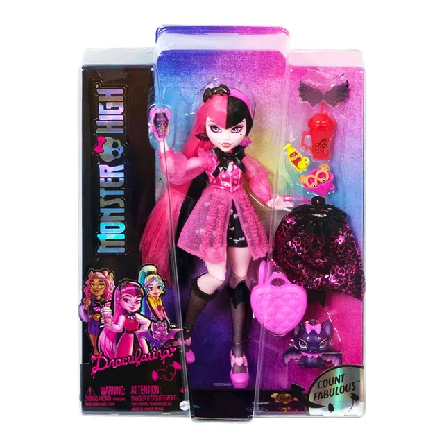 Monster High Moda Draculaura Y Count Fabulous Core Doll G3
