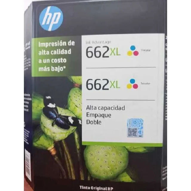 Cartucho Hp Advantage 662xl Negro + Tricolor