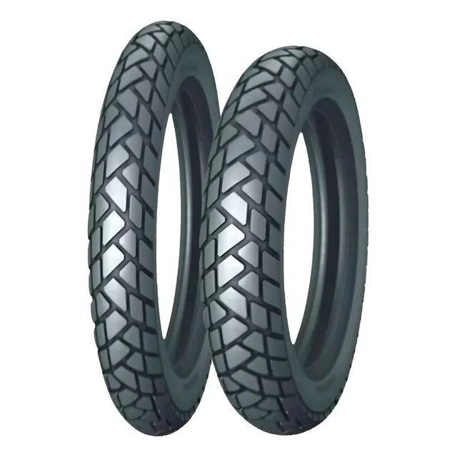Kit Cubiertas Enduro Kiyoshi Ey034 80 90 21 + 110 80 18 Skua