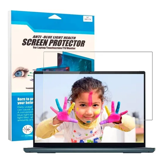 Lamina Protectora Anti Luz Azul  Notebook 14 Pulgadas