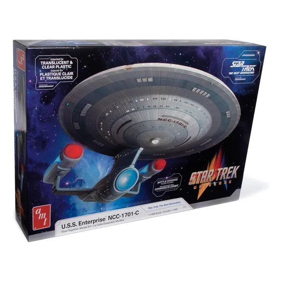 Model A Scale Amt, Star Trek: Enterprise Ncc-1701, 1:1000