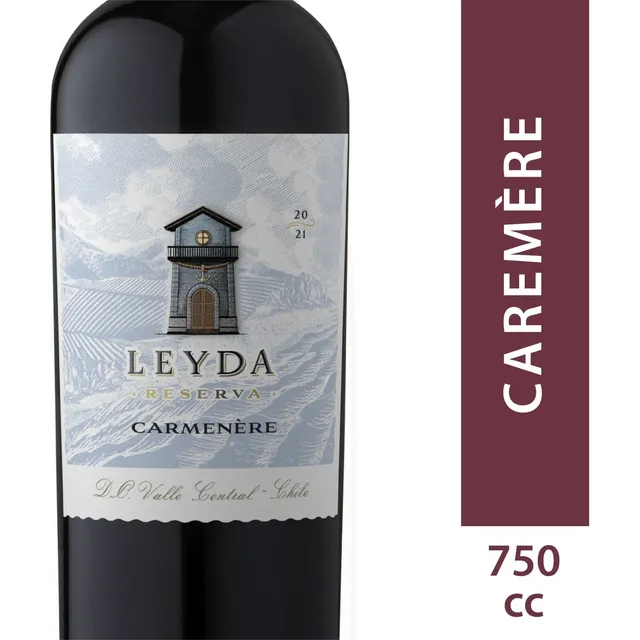 Vino Leyda Reserva Carmenere Botella 750