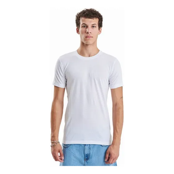 Remera Básica Slim Fit Entalladas Hombre El Don