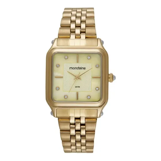 Relógio Mondaine Dourado Feminino 32843lpmvde1