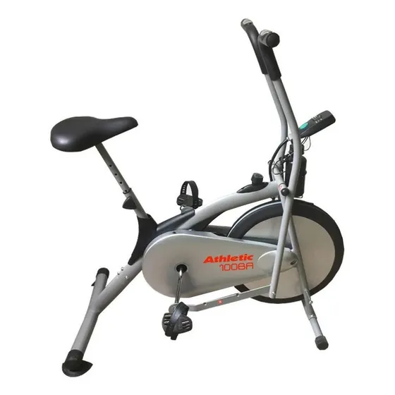 Bicicleta estática Athletic 100BA color gris
