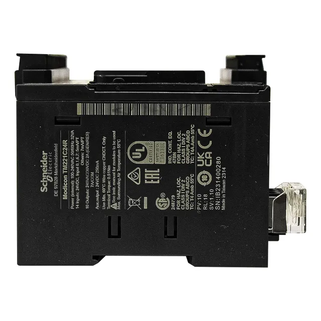 Controlador Schneider Electric M221-24es Rele Tm221c24r