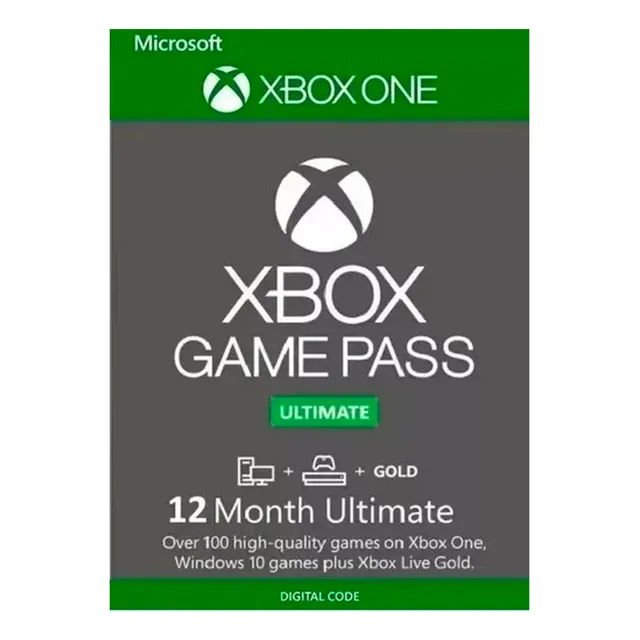 Xbox Game Pass Ultimate 12 Meses - Código Imediato