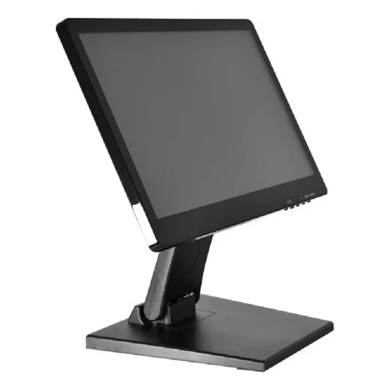 Monitor Touch K-mex Lp16s1 Led 15,6 Usb Vga Hdmi Cor Preto 127/220V