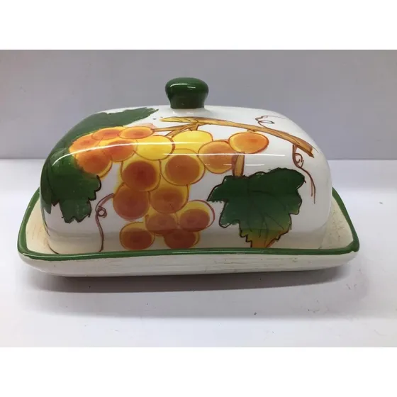 Mantequillera De Ceramica Con Tapa