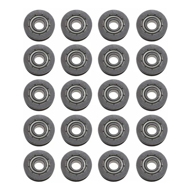 20pcs U624zz Mini Rodamiento Bola Ranura Proestuche In