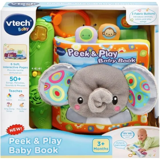 Vtech Baby Libro De Juegos Para Bebés Elefante