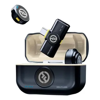 Hollyland Lark M2 Duo Microfone Sem Fio Usb-c Cor Preto Hollyland Lark M2 Duo Microfone Sem Fio Usb-c Cor Preto