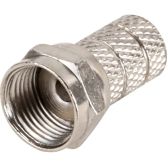 Conector Macho Para Enroscar Cable Coaxial Rg6 Directv X 50u