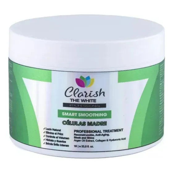 Alisado Inteligente Sin Formol Organico Clarish The White