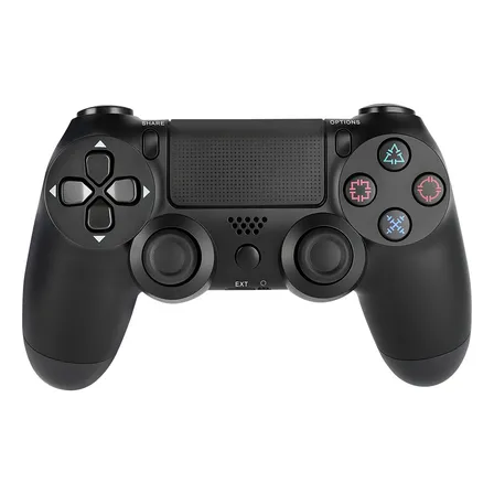 Control Joystick Inalámbrico Bluetooth Para Ps4 Y Pc Negro