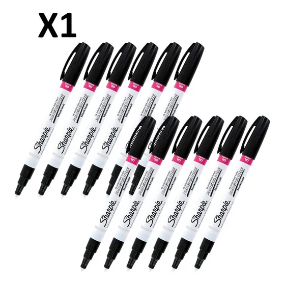 Sharpie Marcador De Pintura A Base De Aceite Negro