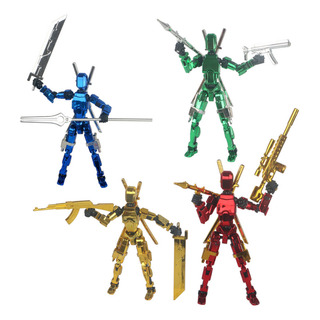 4 Peças De Boneco Articulado Dummy 13 Multiarticulado Móvel 4 Peças De Boneco Articulado Dummy 13 Multiarticulado Móvel