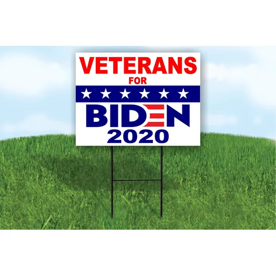 Señal Casa Trabajo Veterano Para Biden 2020 Joe Politico