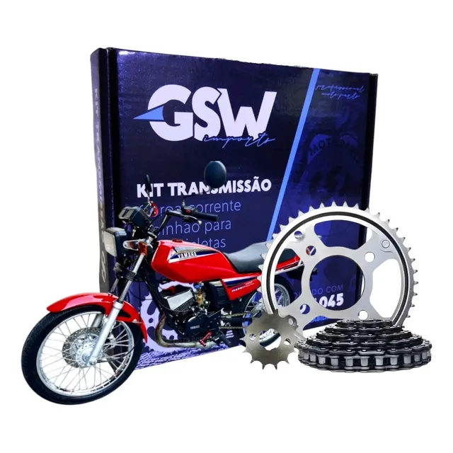 Kit Relacão Transmissao Yamaha Rd 125 / Rd-z 135 2t