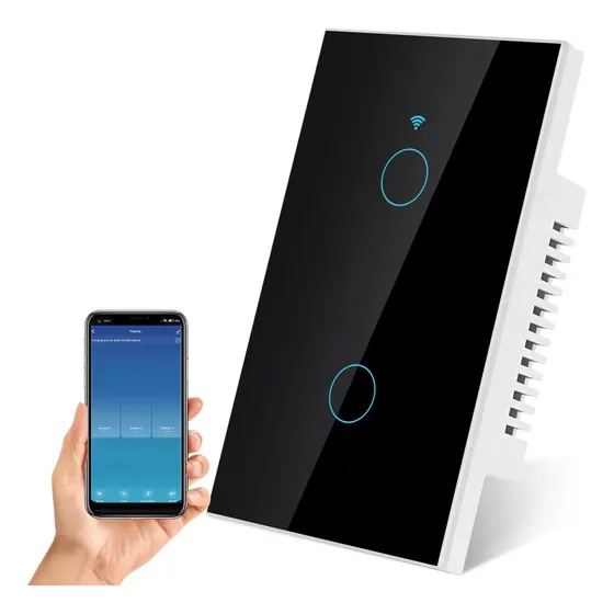 Interruptor Inteligente Touch Wi-fi De 2 Vías Sin Neutro