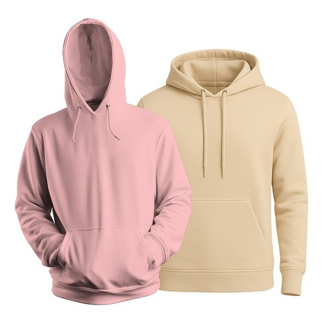 Kit 2 Moletom Canguru De Algodão Inverno Unissex Exclusivo Kit 2 Moletom Canguru De Algodão Inverno Unissex Exclusivo