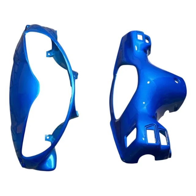 Cubre Óptica Azul + Cubre Tablero Zanella Zb 110 G4 Original