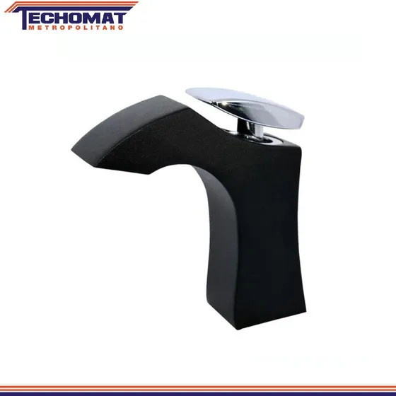 Llave Para Lavamanos Monomando Eagle Negro 30glv010ne Fp