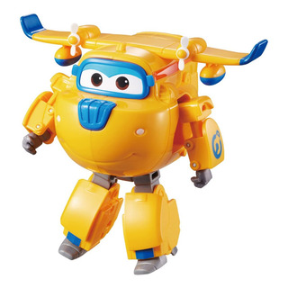 Figura De Juguete Super Wings Transforming Donnie Plane Bot Figura De Juguete Super Wings Transforming Donnie Plane Bot