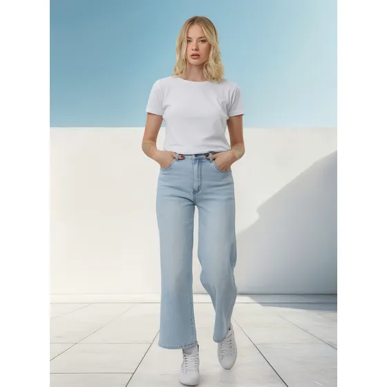 Pantalón De Jean Ufo Paris Azul