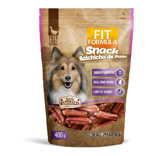 Snack Para Perros Fit Formula Salchicha De Pato 400gr
